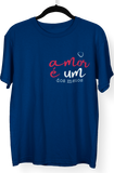 Camiseta O Amor é um dos Meios "Minimalista"