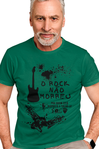 Camiseta O Rock Não Morreu