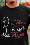 Camiseta Eu sinto Amor