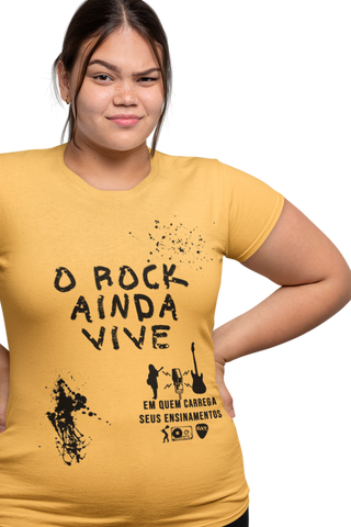 Camiseta O Rock Ainda Vive