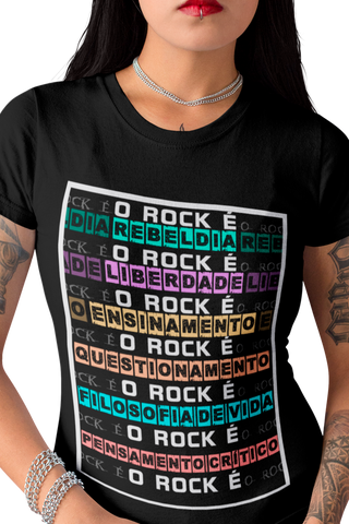 Camiseta O Rock é!