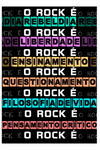 Camiseta O Rock é!