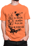 Camiseta O Rock Ainda Pulsa no Coração