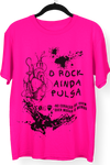 Camiseta O Rock Ainda Pulsa no Coração