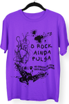 Camiseta O Rock Ainda Pulsa no Coração