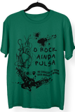 Camiseta O Rock Ainda Pulsa no Coração