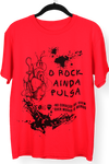 Camiseta O Rock Ainda Pulsa no Coração