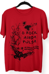 Camiseta O Rock Ainda Pulsa no Coração