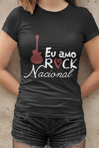Eu Amo Rock Nacional  - Baby Look