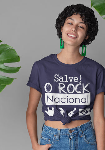 Salve o Rock Nacional - Baby look