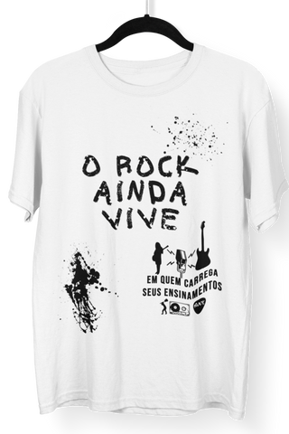Camiseta O Rock Ainda Vive