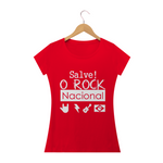 Salve o Rock Nacional - Baby look